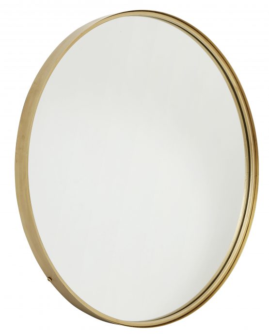 rund-spegel-i-jarn-guld